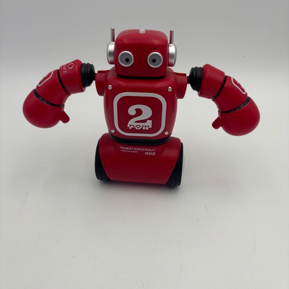 FAO Schwarz Robot Knockout Kids Red Good Pow The Hero 002 1015721 No Remote